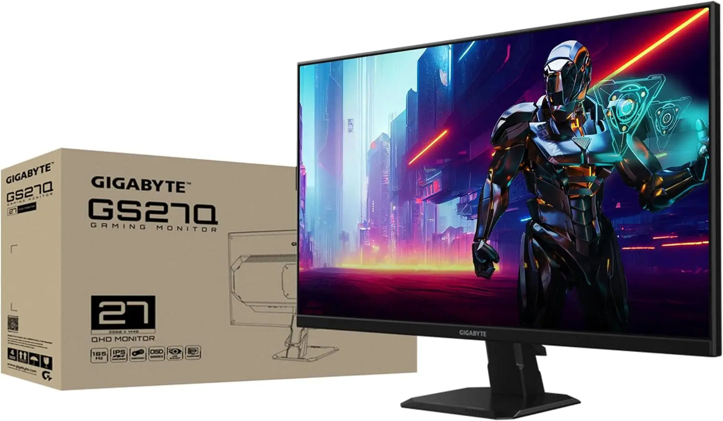 GIGABYTE GS27Q 27" 165Hz IPS FreeSync Gaming Monitor My Store