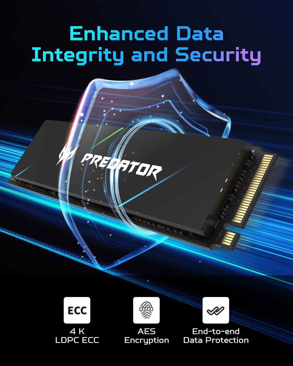 Acer Predator GM7000 2TB M.2 NVMe Gen4 Internal SSD