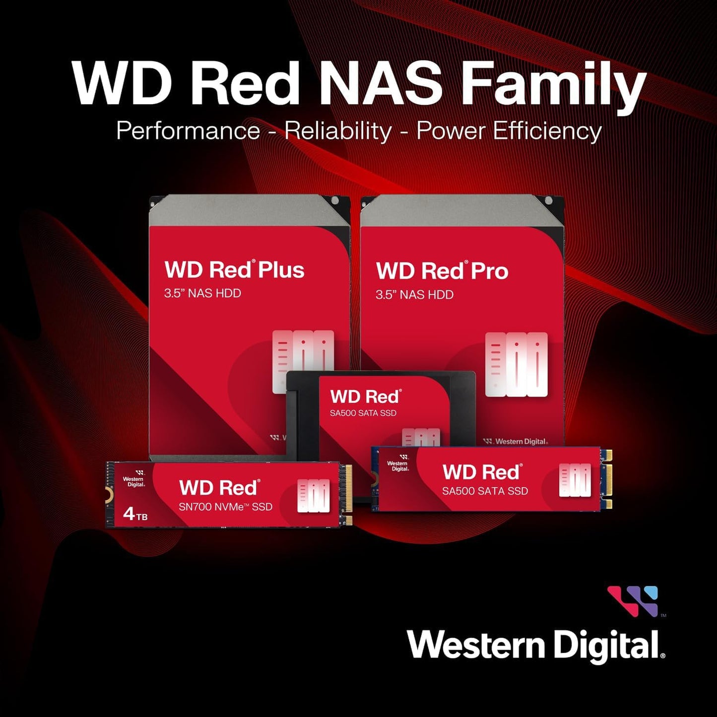 Western Digital WD Red Plus 12TB 3.5" SATA 7200RPM NAS Internal Hard Disk Drive