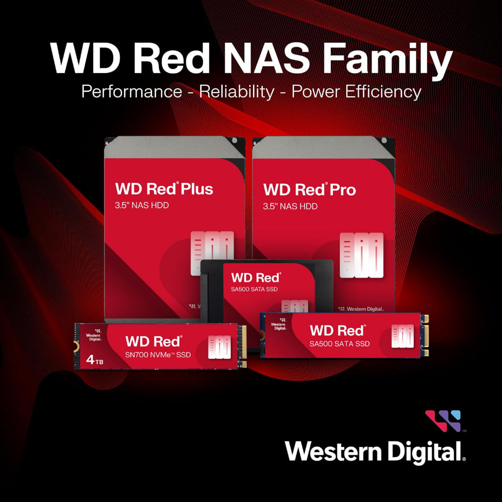 Western Digital WD Red Pro 10TB 3.5" SATA 7200RPM NAS Internal Hard Disk Drive