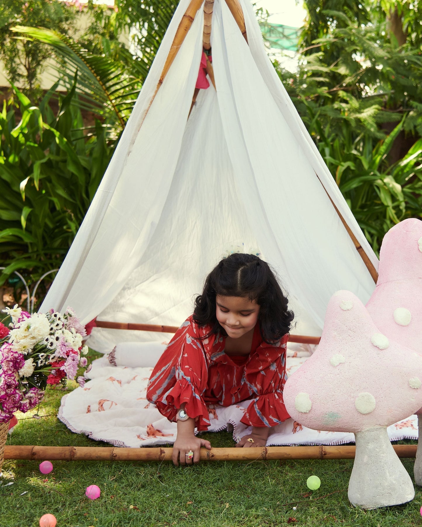 Trinket Tie & Dye Cotton Dress My Store