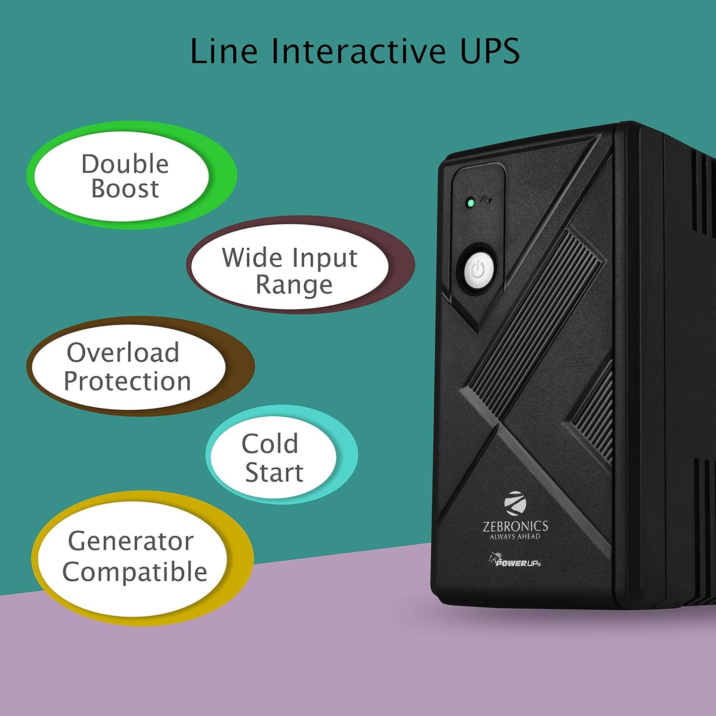 Zebronics UPS 650VA ZEB-U775