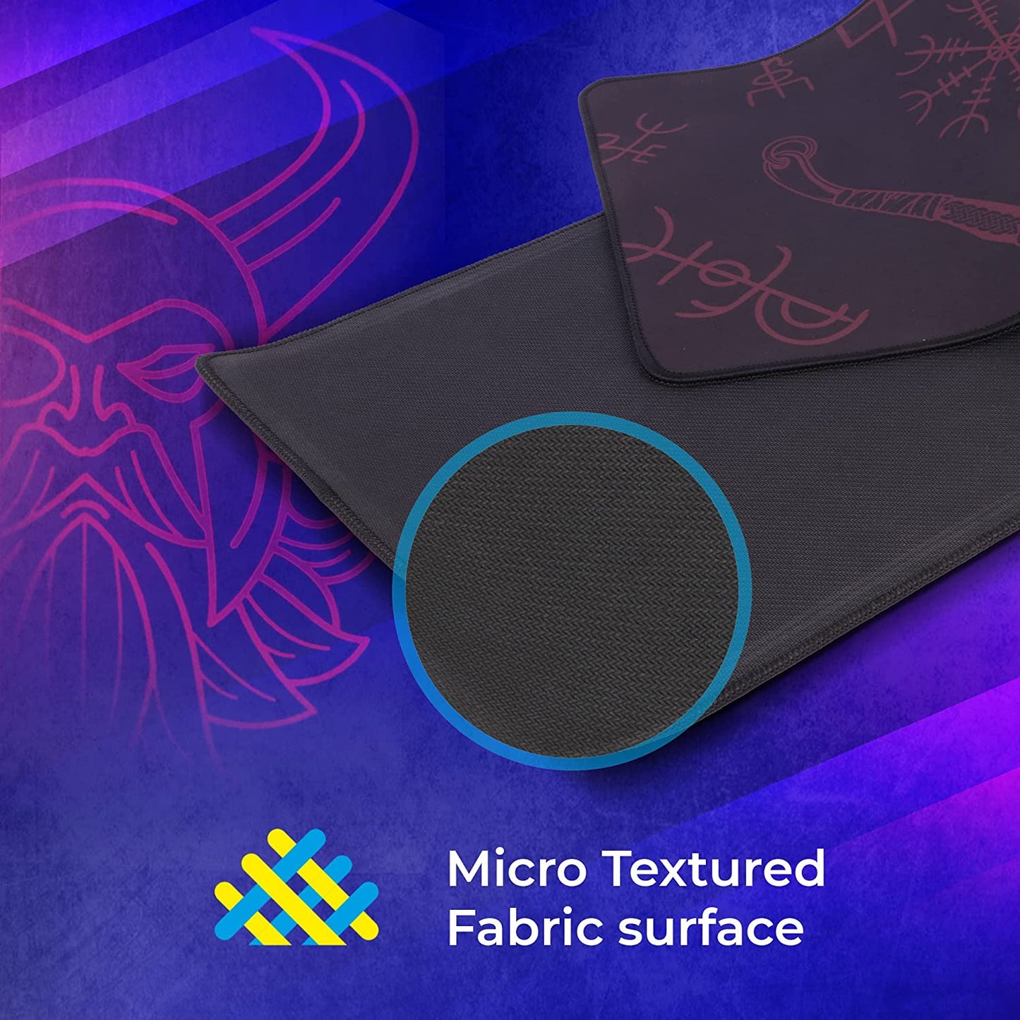 Zebronic Gaming Mouse pad Firestorm XL 800x300mm Size, 4mm