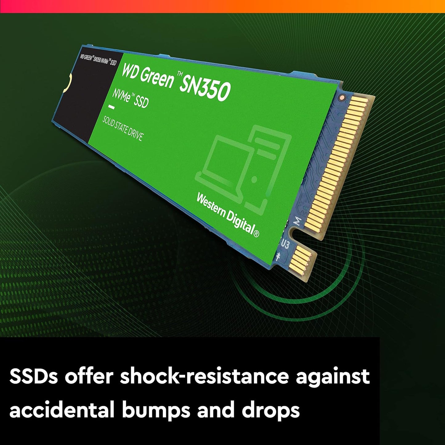 Western Digital WD Green SN350 NVMe 2TB M.2 2280 Internal Solid State Drive