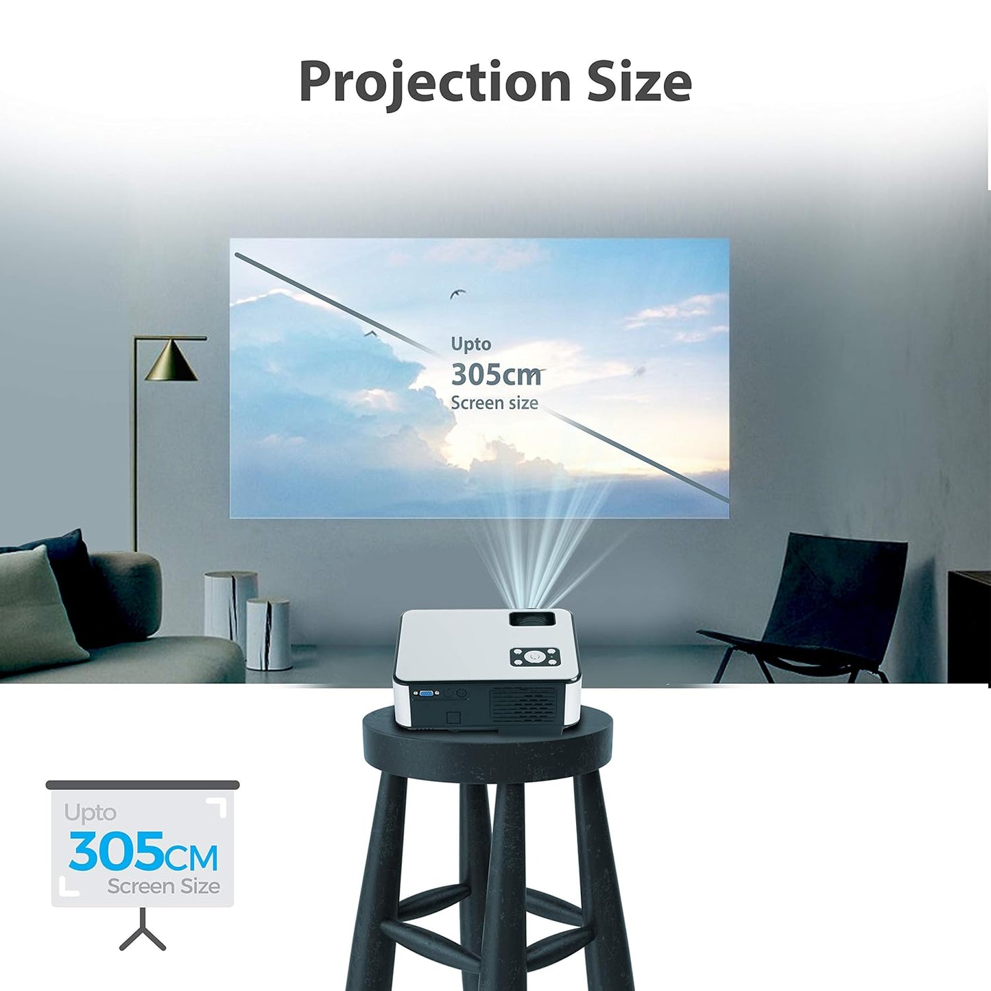 Zebronics ZEB-LP2800 Projector