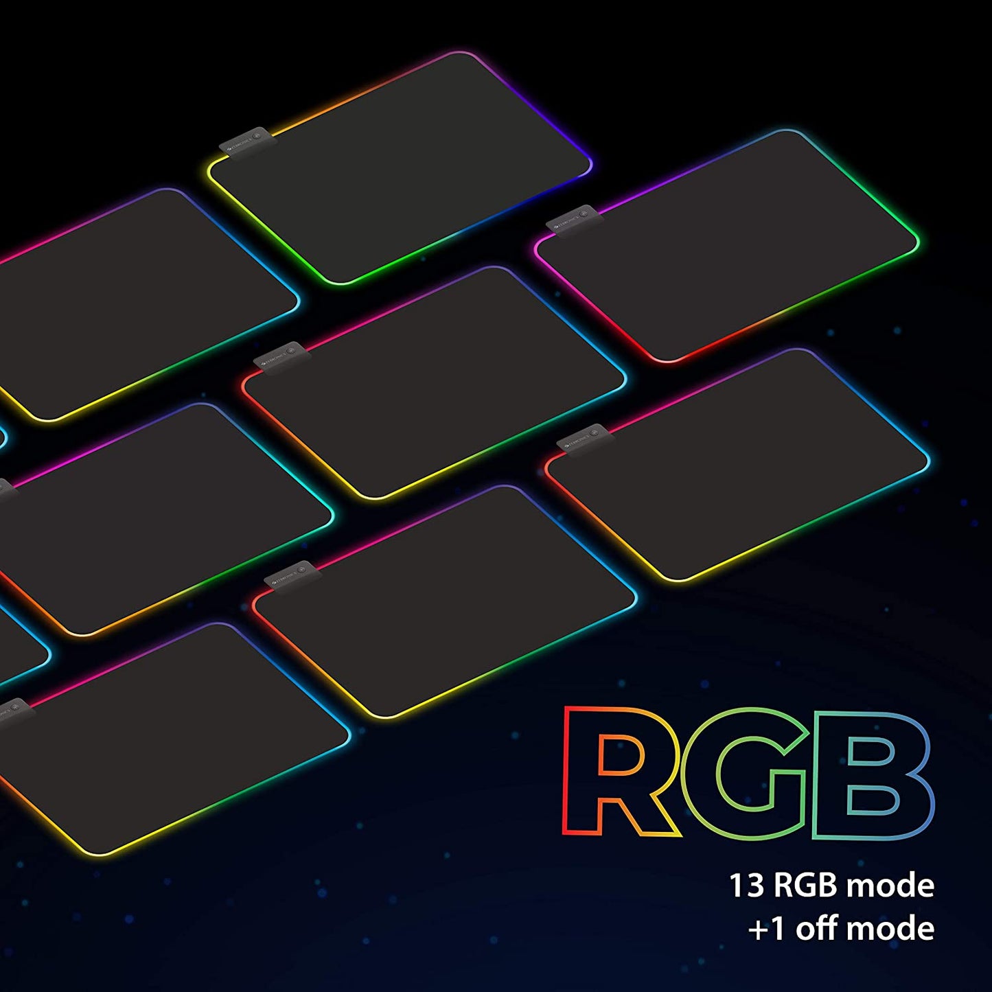 Zebronics Zeb-Blaze RGB Gaming Mouse Pad 350x250mm
