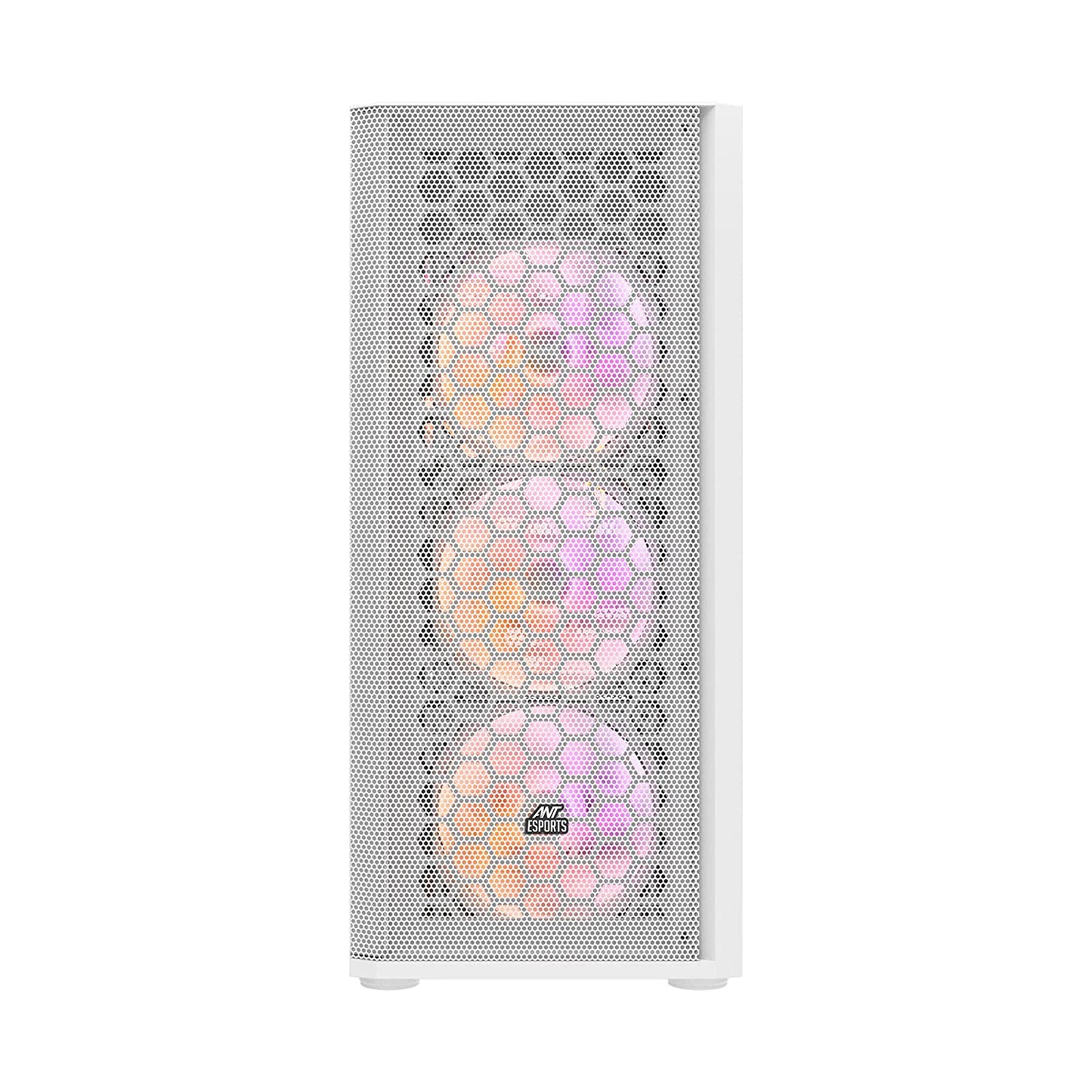 Ant Esports Gaming Cabinet 250 AIR ARGB WHITE