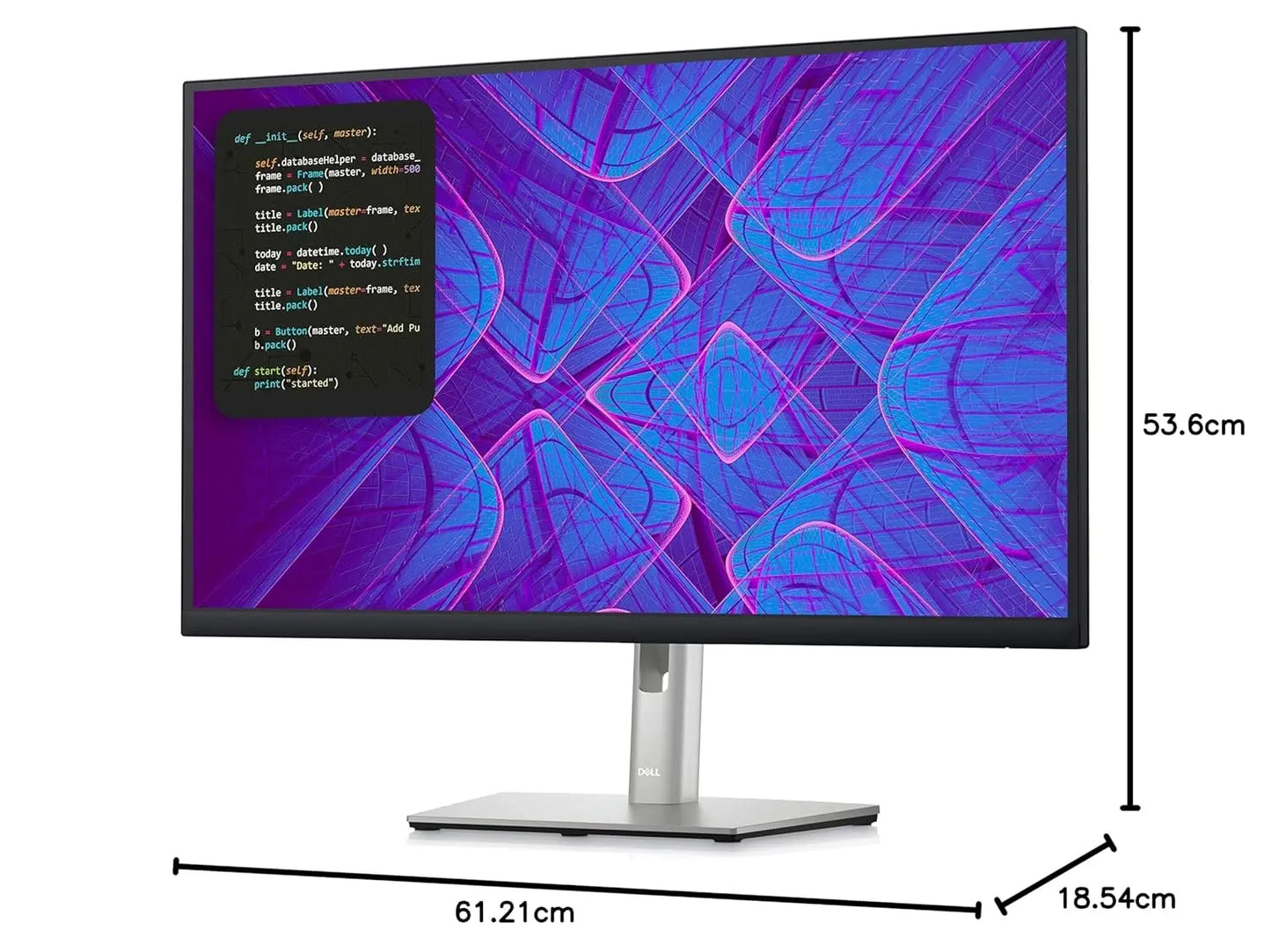 Dell P2723QE 27" 60Hz 2160p 4K UHD IPS Panel USB-C Hub Monitor - Black My Store