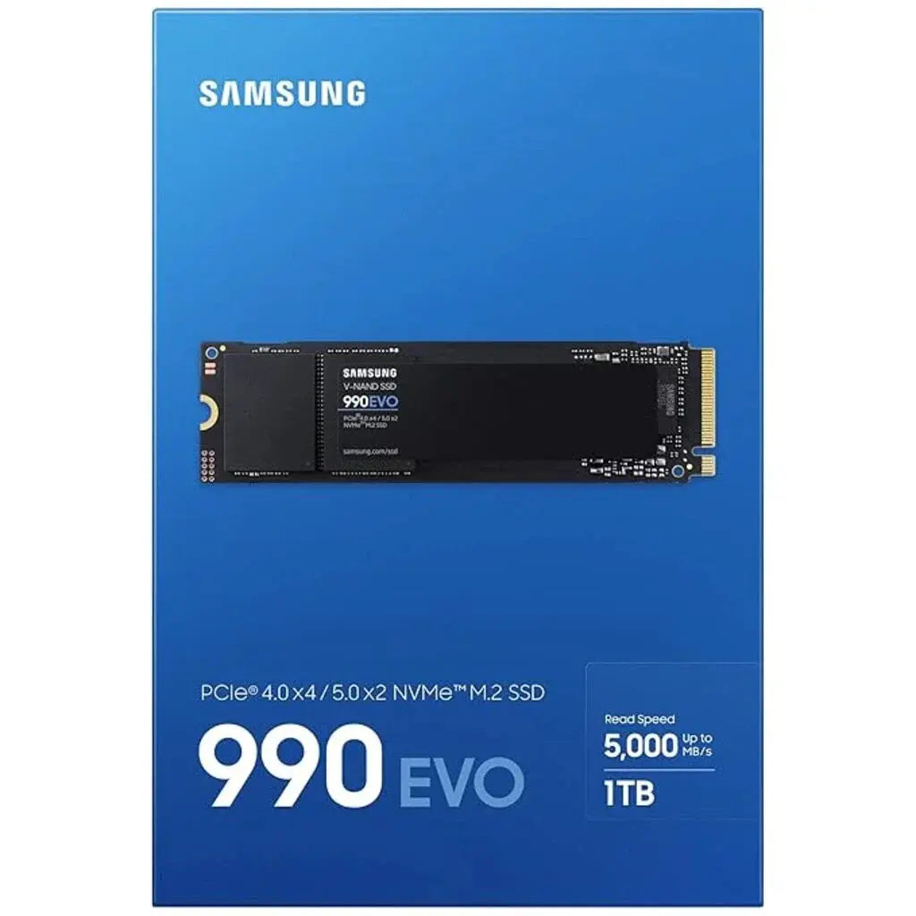 Samsung 990 EVO 1TB M.2 NVMe PCIe 5.0 Internal SSD My Store