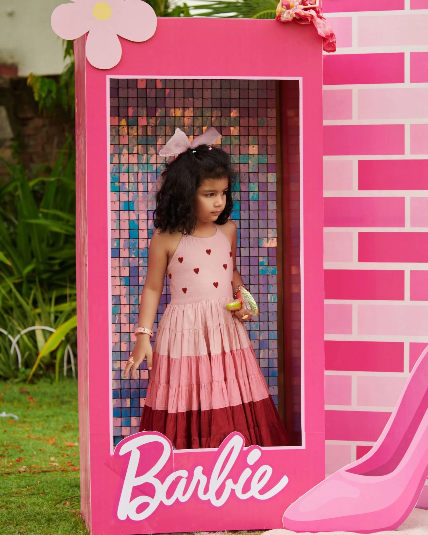 Elina Tier Cotton Dress My Store