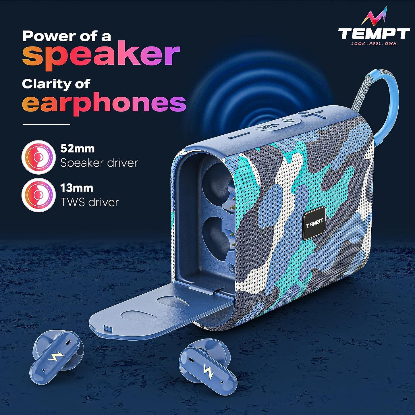 Tempt Bluetooth Speaker Juggler