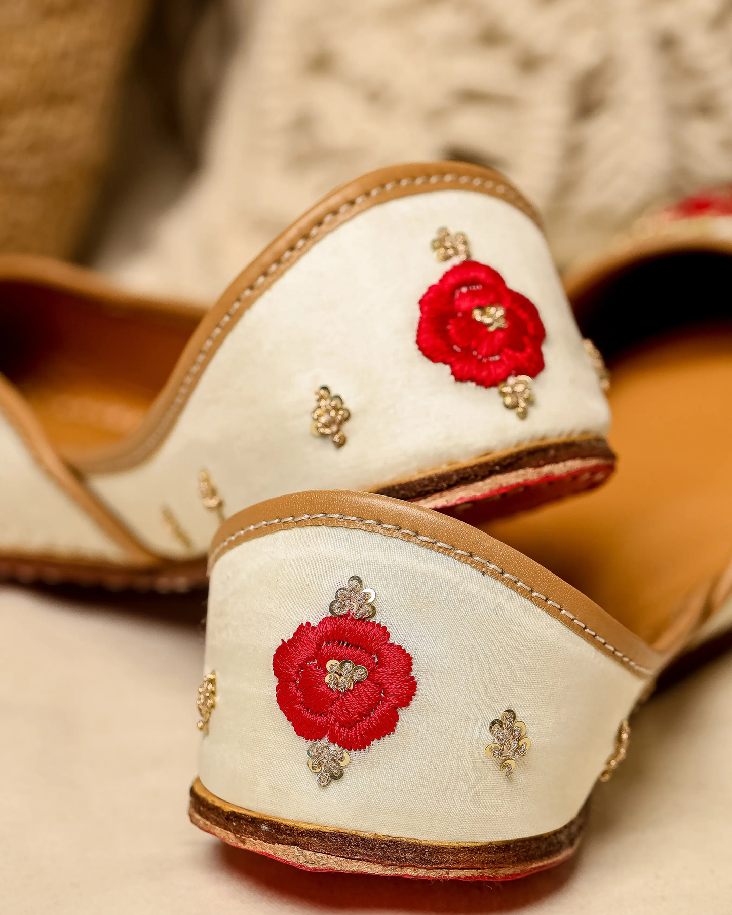 White Portland Handcrafted Jutti My Store