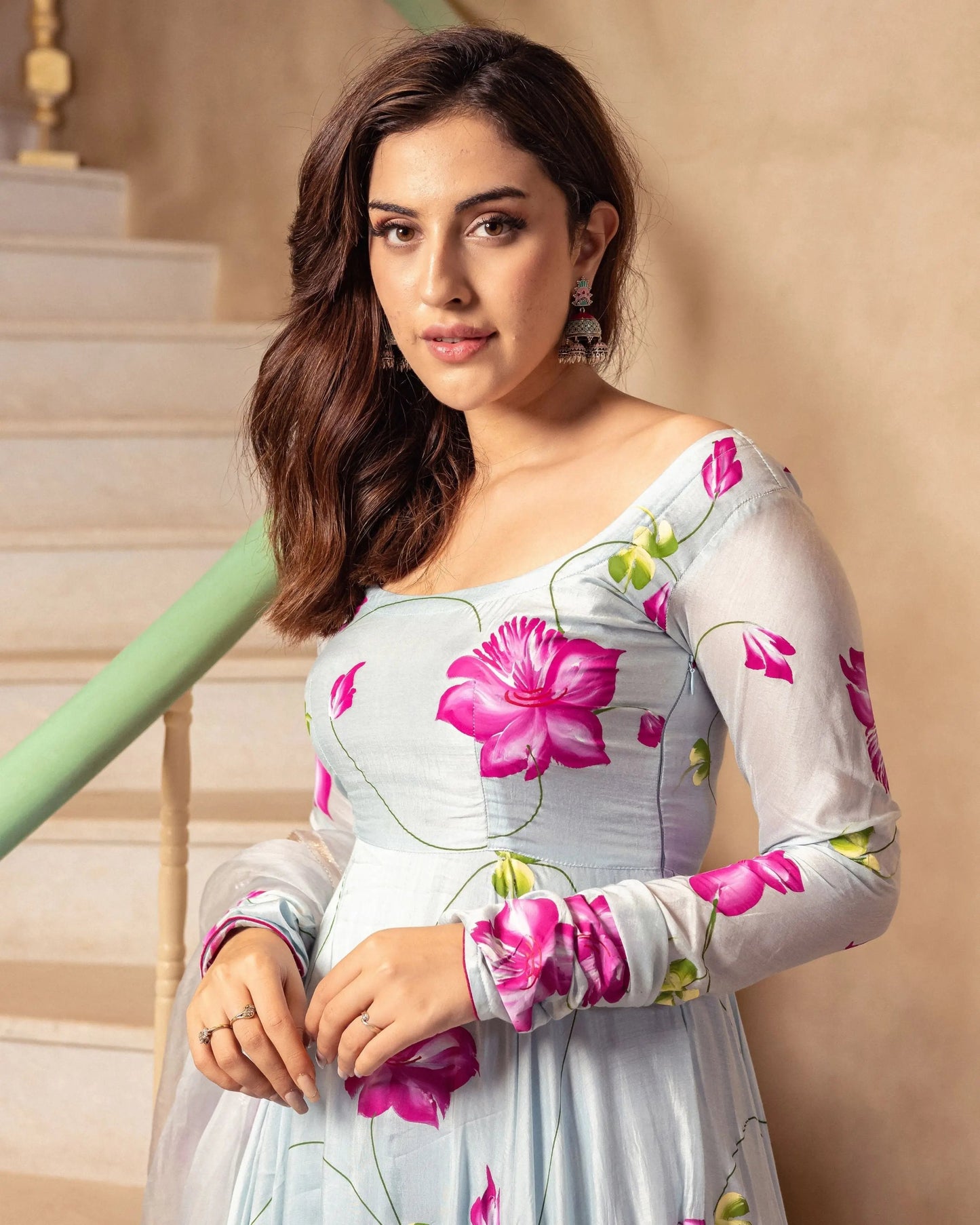 Varari Handpainted Suit Set My Store