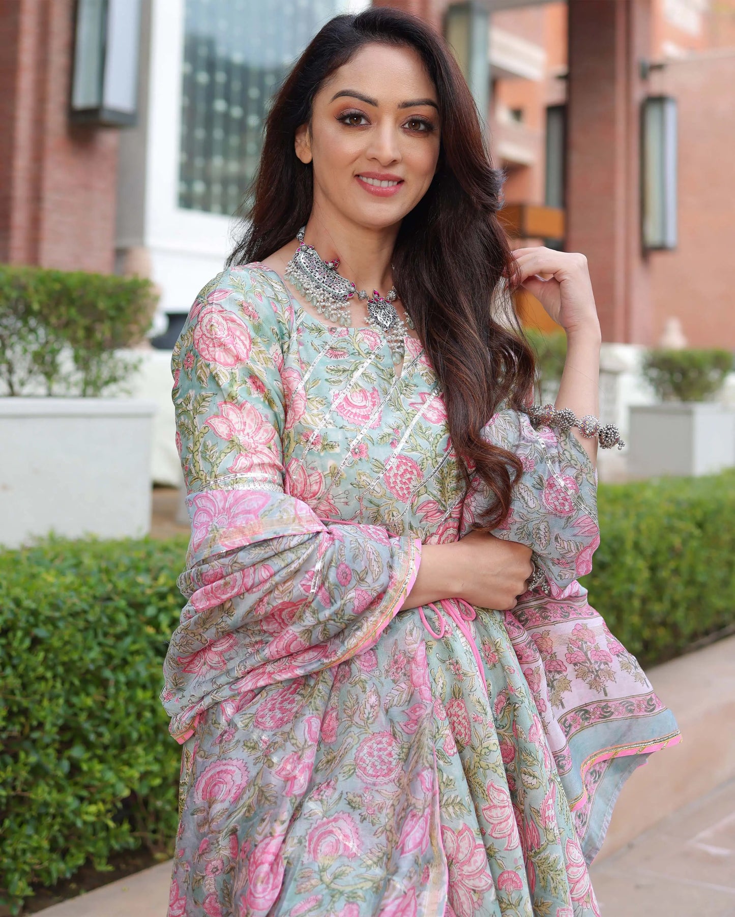 Jellybean Handblock Sharara Set My Store