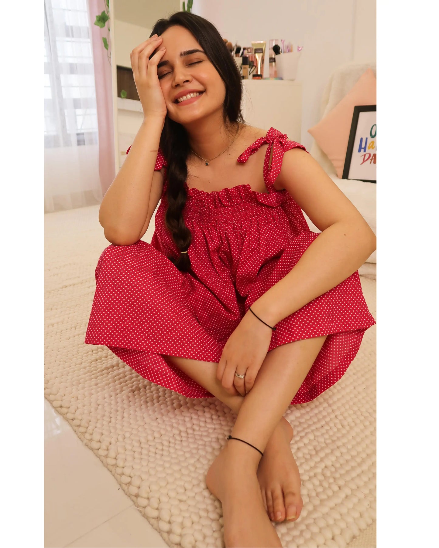 Rosy Cheek Night Suit My Store