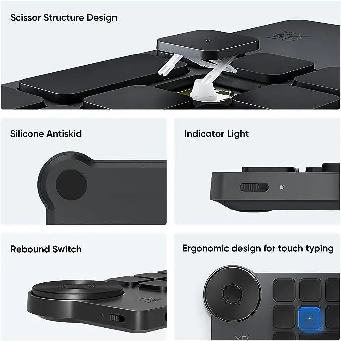 XP Pen Tablet ACK05 Wireless Shortcut Remote