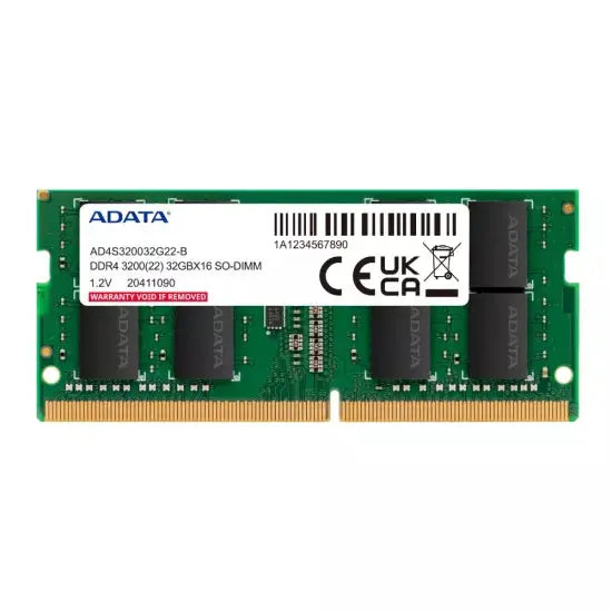 Adata 16GB DDR4 3200MHz SO-DIMM Laptop Ram