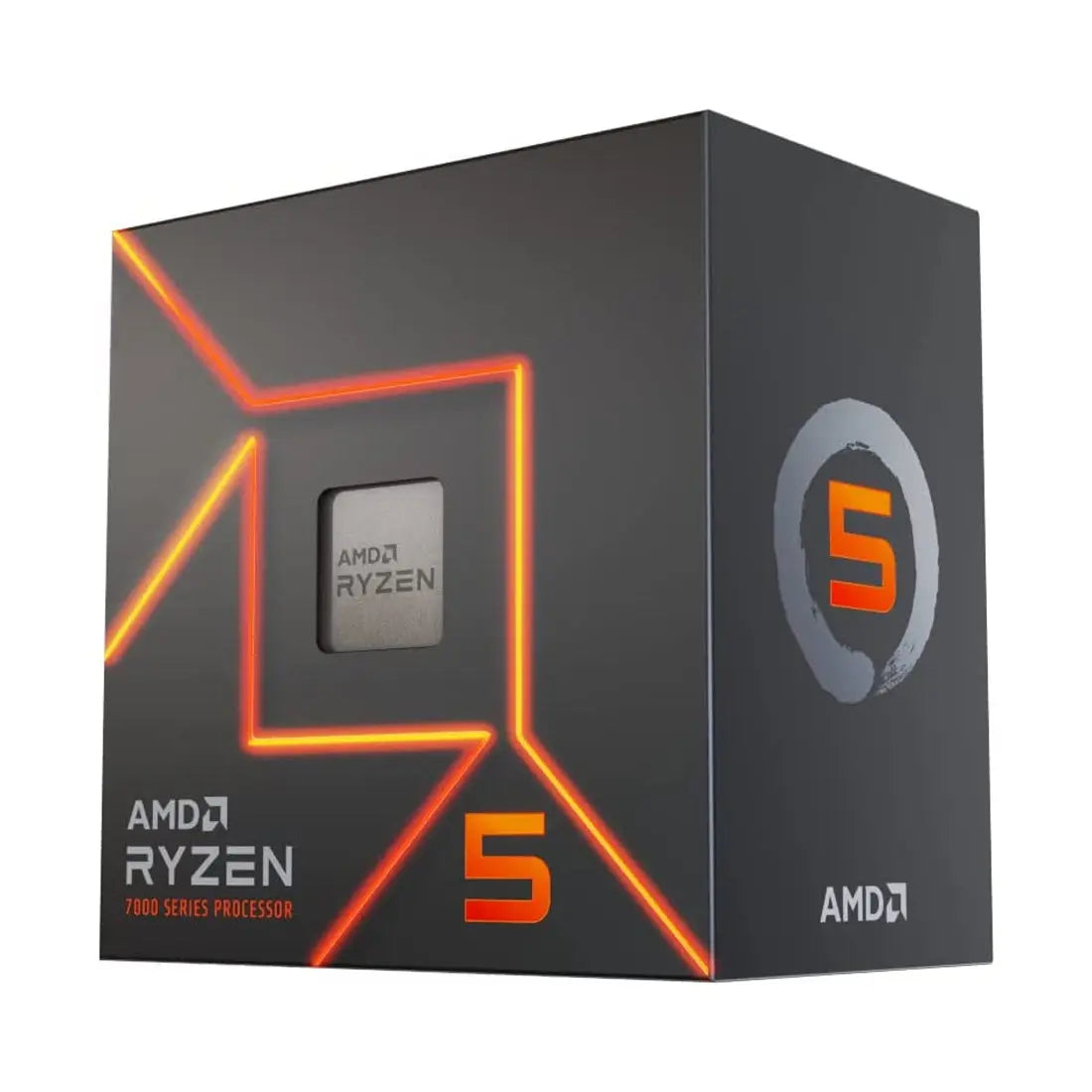 AMD Ryzen 5 7600 6 Cores 12 Threads 5.1GHz 38MB Cache AM5 Socket Radeon Graphics Desktop Processor