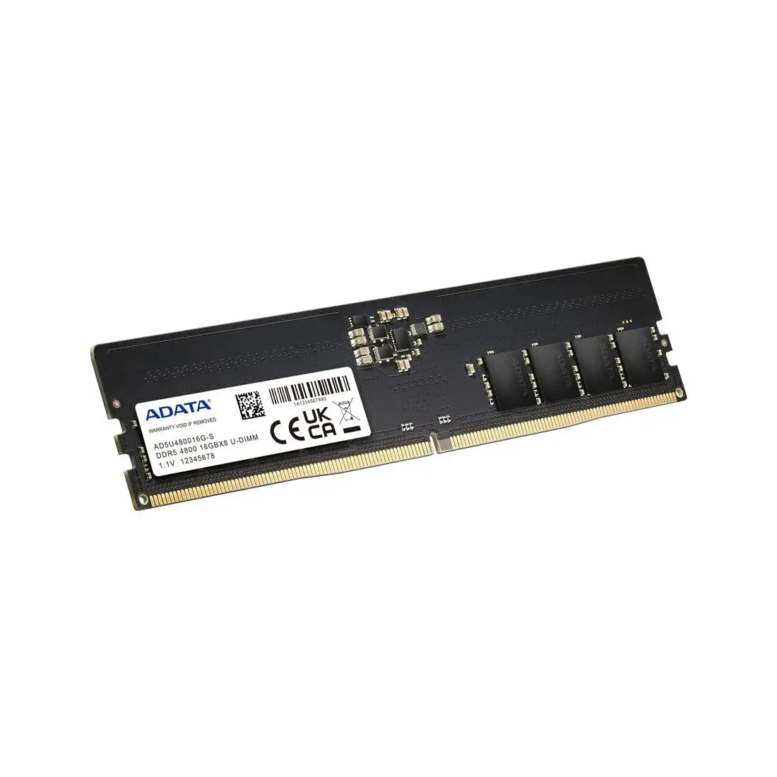 ADATA Premier Series 16GB DDR5 RAM 4800MHz CL40 UDIMM Desktop Memory