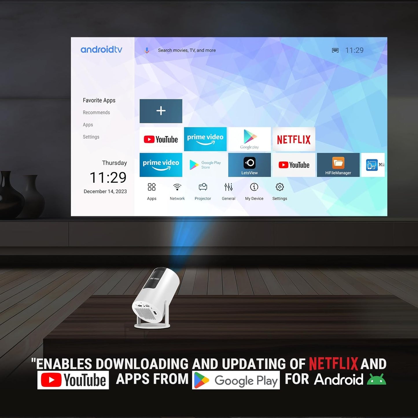 Ant Esports Projector VIEW521 USB HDMI