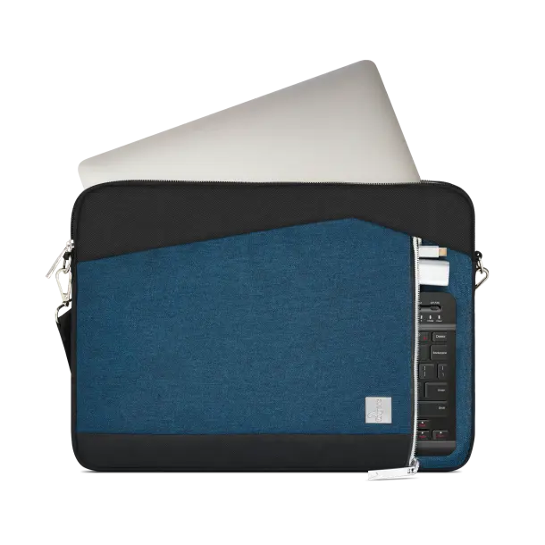 Fingers BlueLagoon-S1 Premium Laptop Bag with detachable shoulder sling