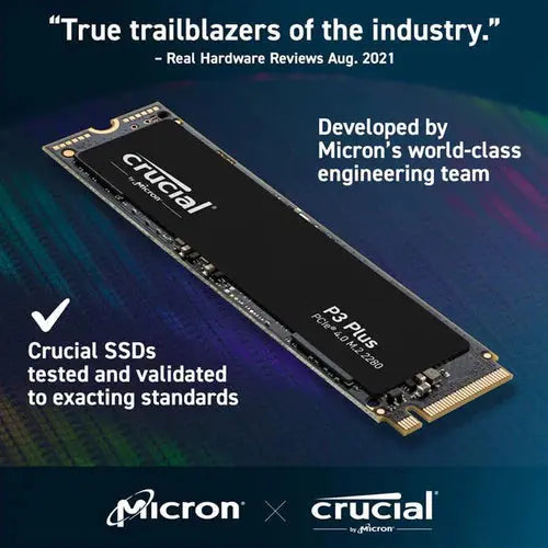 Crucial P3 Plus 4TB M.2 NVMe PCIe 4.0 Internal Solid State Drive