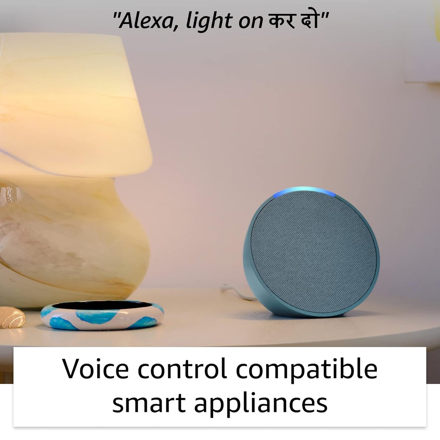 Amazon Echo Pop Alexa Smart Speaker Black