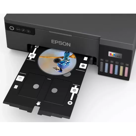 Epson Ink Tank Color Printer A4 L8050 Single Function Print Wi-Fi PVC CARD 6 Color