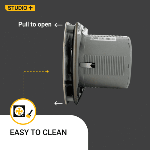 Atomberg Studio+ 150mm BLDC Motor Energy Saving Exhaust Fan Stainless Steel