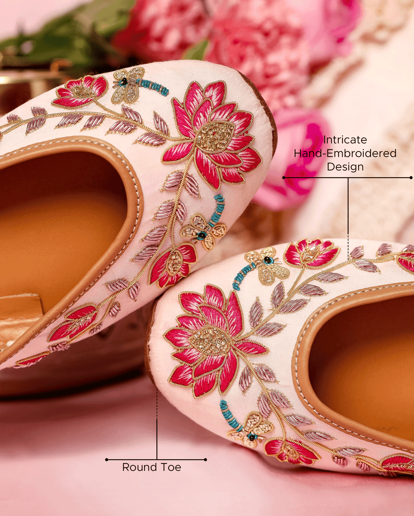 Turkey Pink Handcrafted Jutti Quick Cart