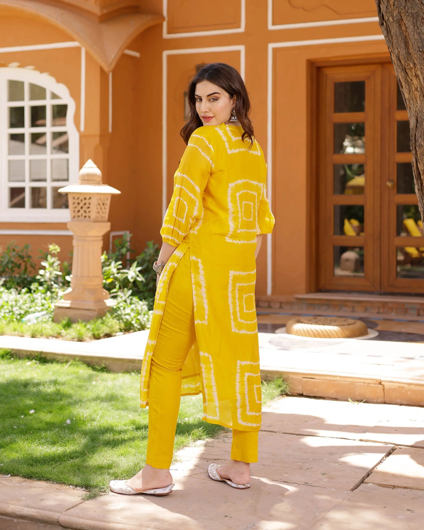 Chloe Silk Tie & Dye Kurta Set My Store