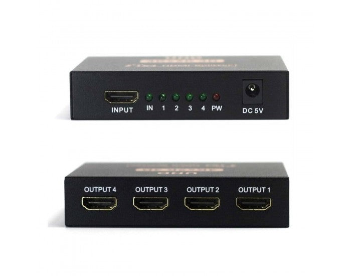 HDMI SPLITTER 4 PORT 4K2K UHD