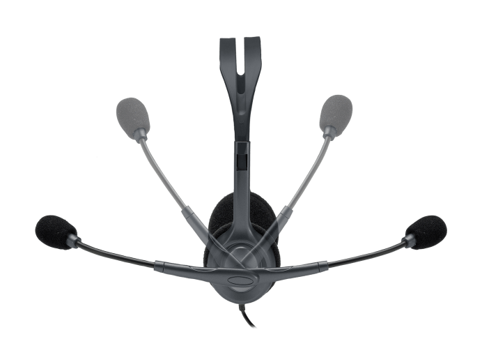 Logitech Wired Headphone H111 Single Pin