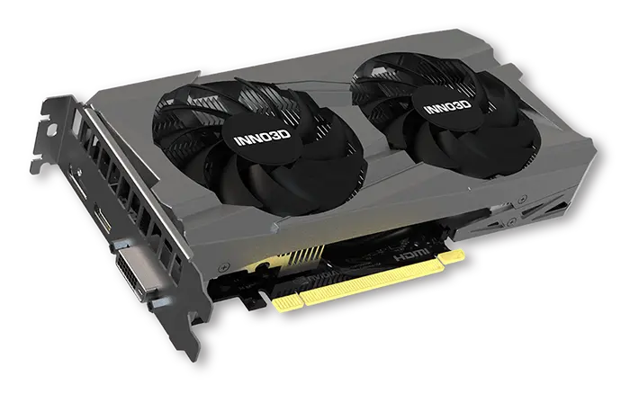 INNO3D Nvidia GEFORCE RTX 3050 TWIN X2 6GB GDDR6 PCI-E 4.0 96-Bit Graphics Card