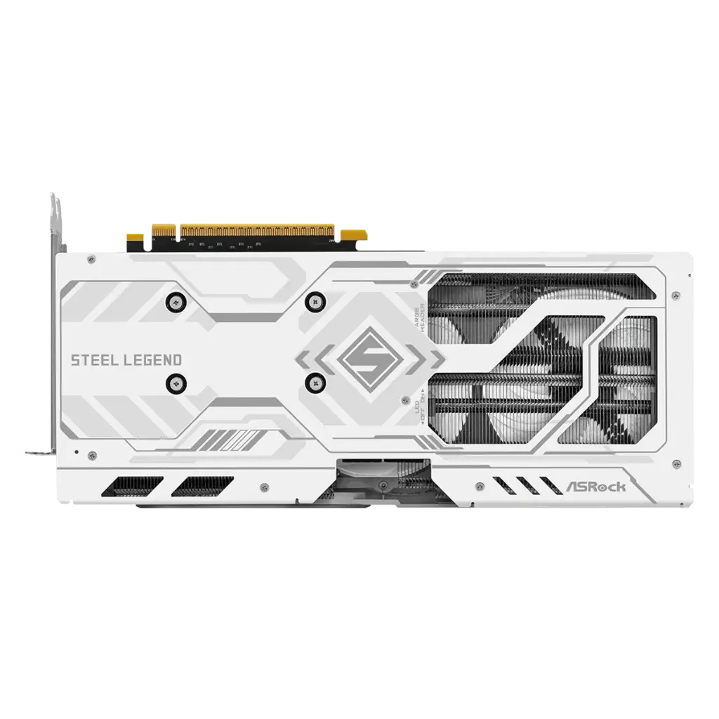 ASRock Intel Arc B580 Steel Legend 12GB OC GDDR6 192-Bit Graphics Card