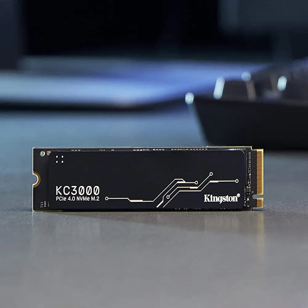 Kingston KC3000 512GB M.2 2280 PCIe4.0 NVMe Gen4 3D NAND Internal Solid State Drive - Black