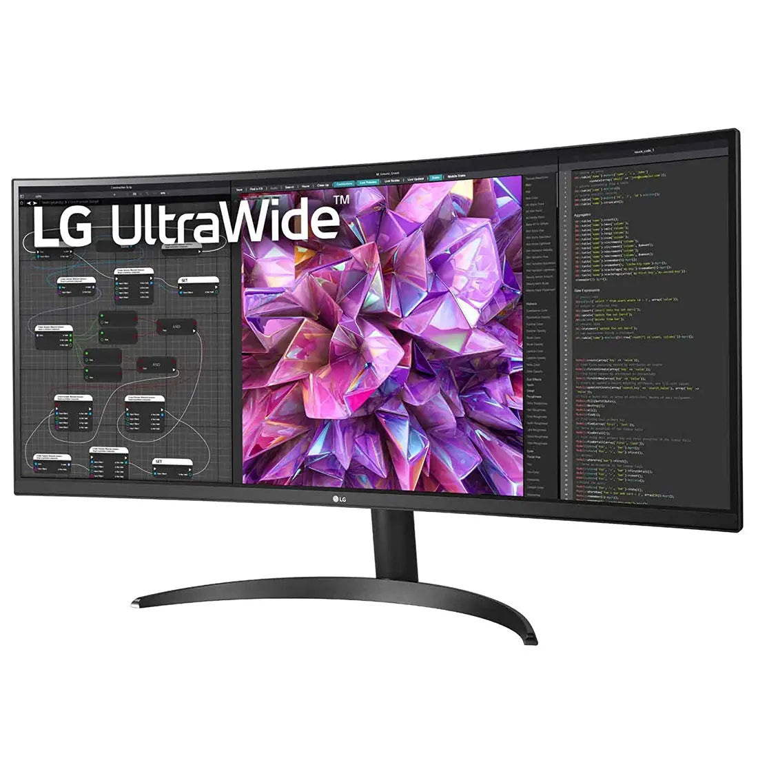 LG 34WQ75C-B 34-inch QHD IPS with Dual Speakers and USB-C Port Ultrawide Monitor My Store