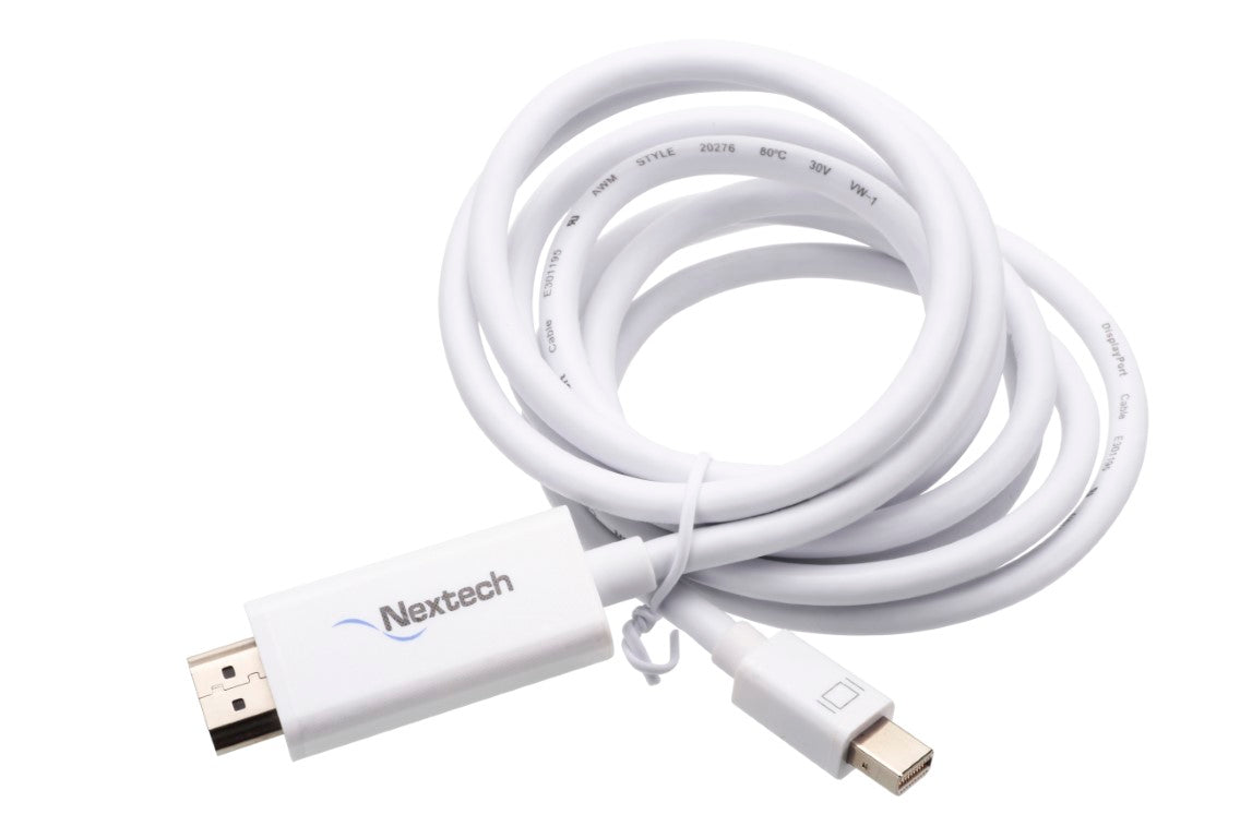 Nextech Mini DP M to HDMI M 1.4V Cable 1.8 M NC97