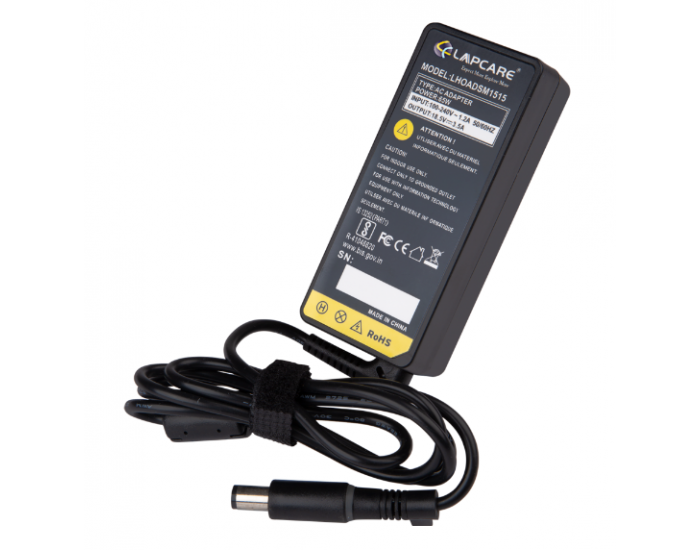 LAPCARE LAPTOP ADAPTOR FOR HP 65W 18.5V 3.5A NX PIN (1515) LHOADSM1515
