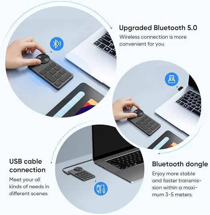 XP Pen Tablet ACK05 Wireless Shortcut Remote