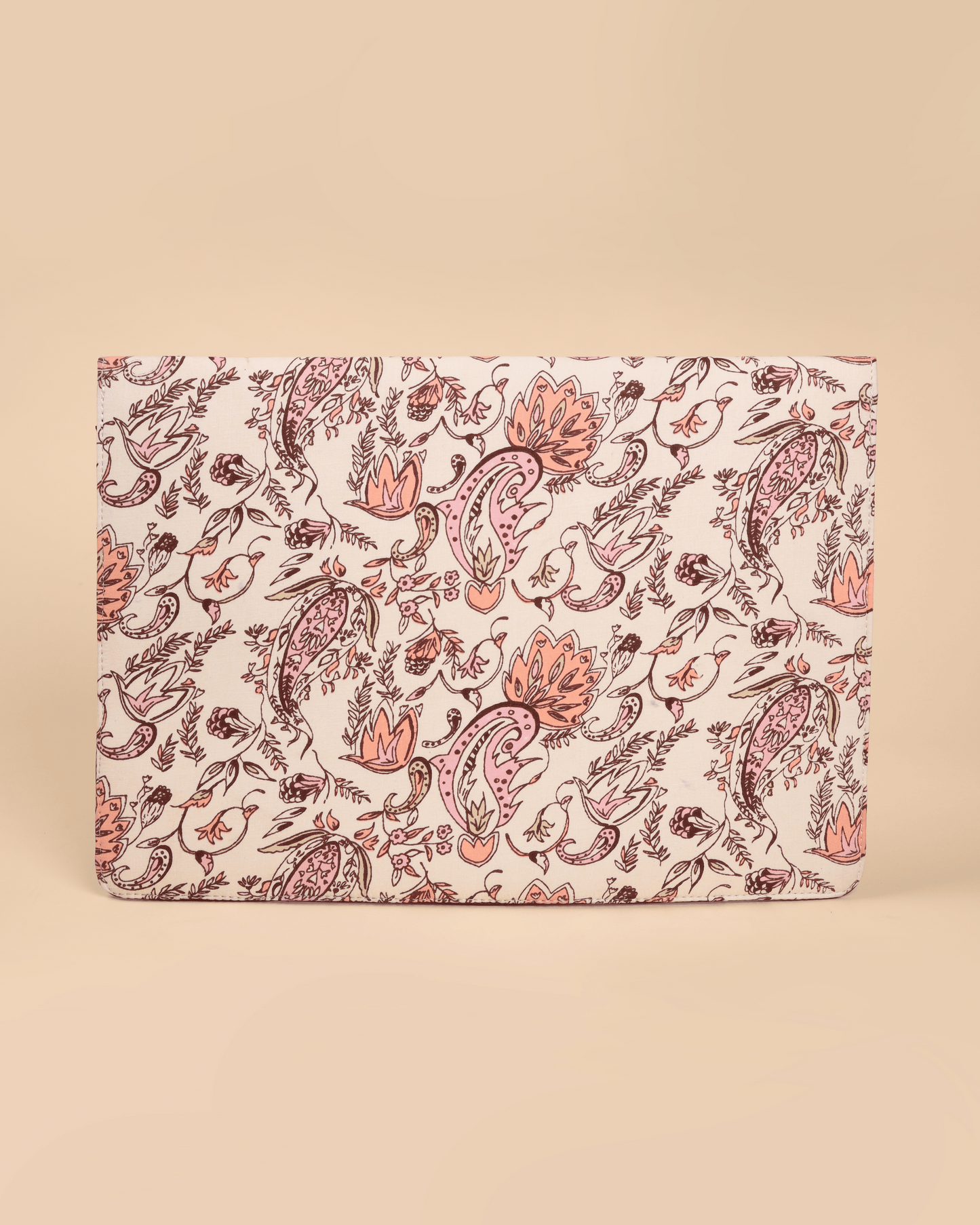 White Diamond Handblock Laptop Sleeve