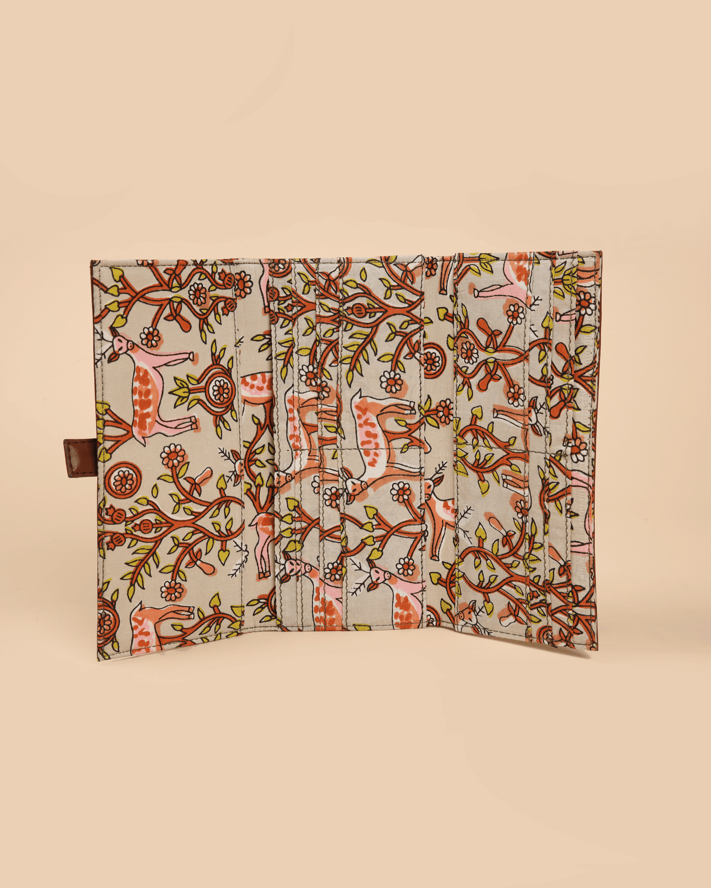 Pastel Petals Handblock Wallet Quick Cart