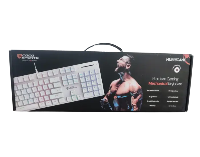 Coco Sports Mechanical Gaming Wired Keyboard K31 HURRICANE