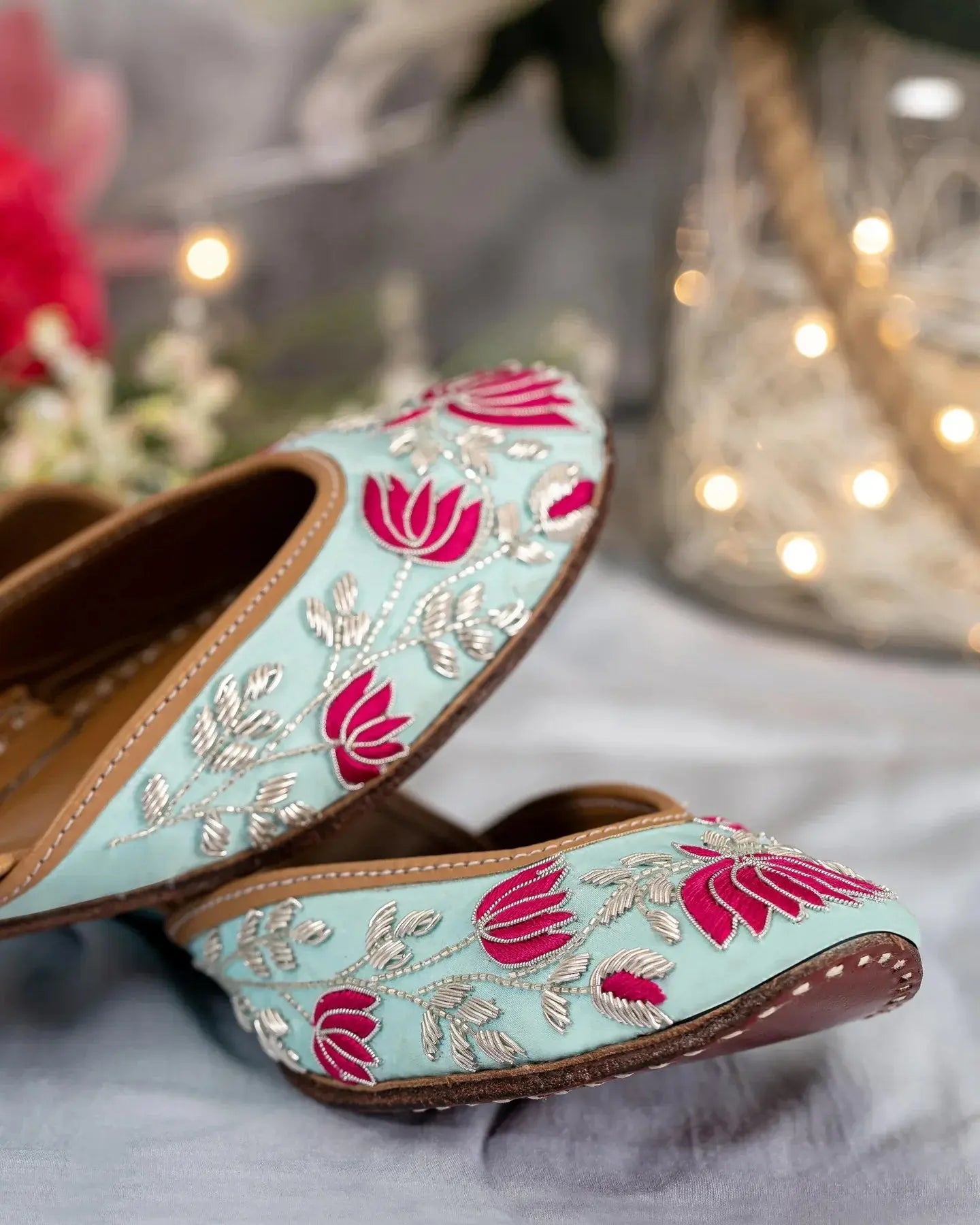 WATER LOTUS HANDCRAFTED JUTTI My Store