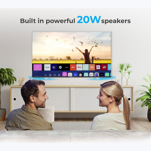 Zebronics Led TV Quanta Pro Zeb-55W2 Series 55' 4K Smart Ultra HD Display