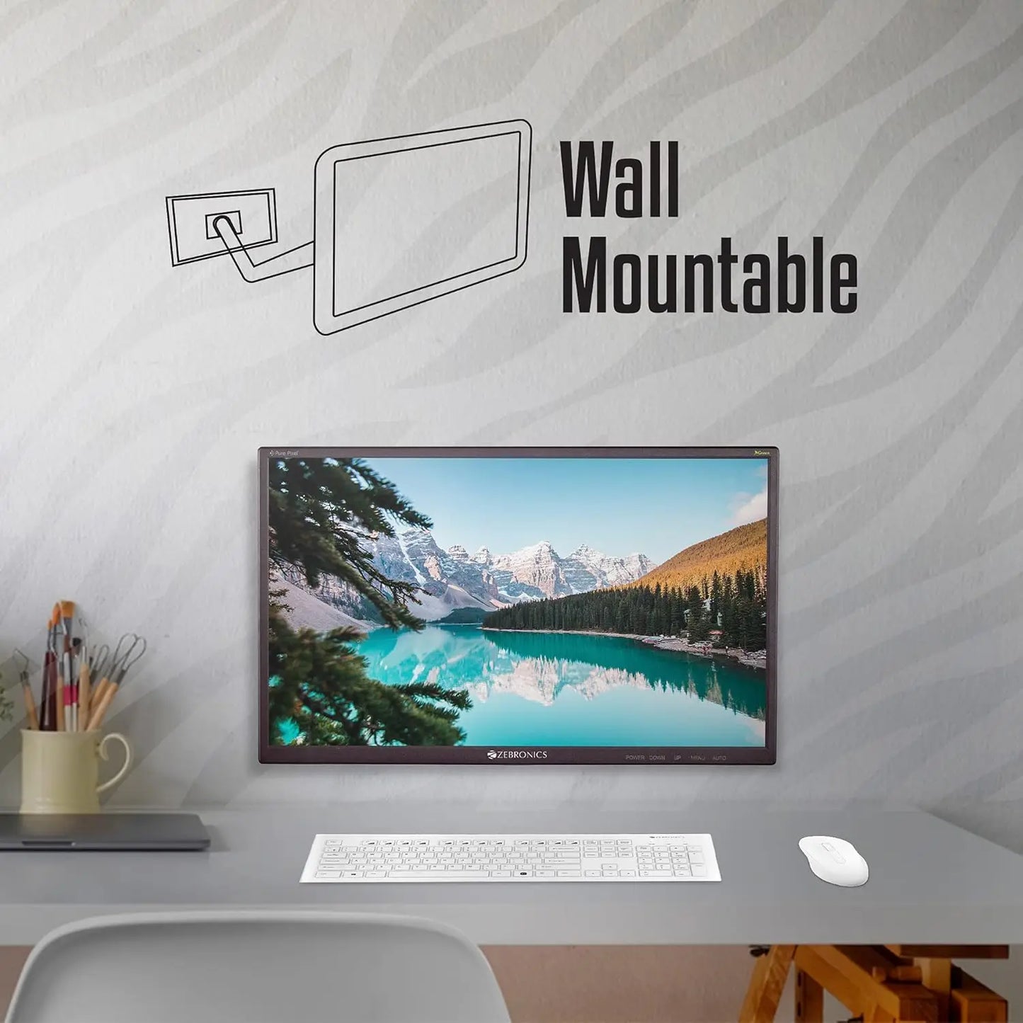 Zebronics Led Monitor 18.5