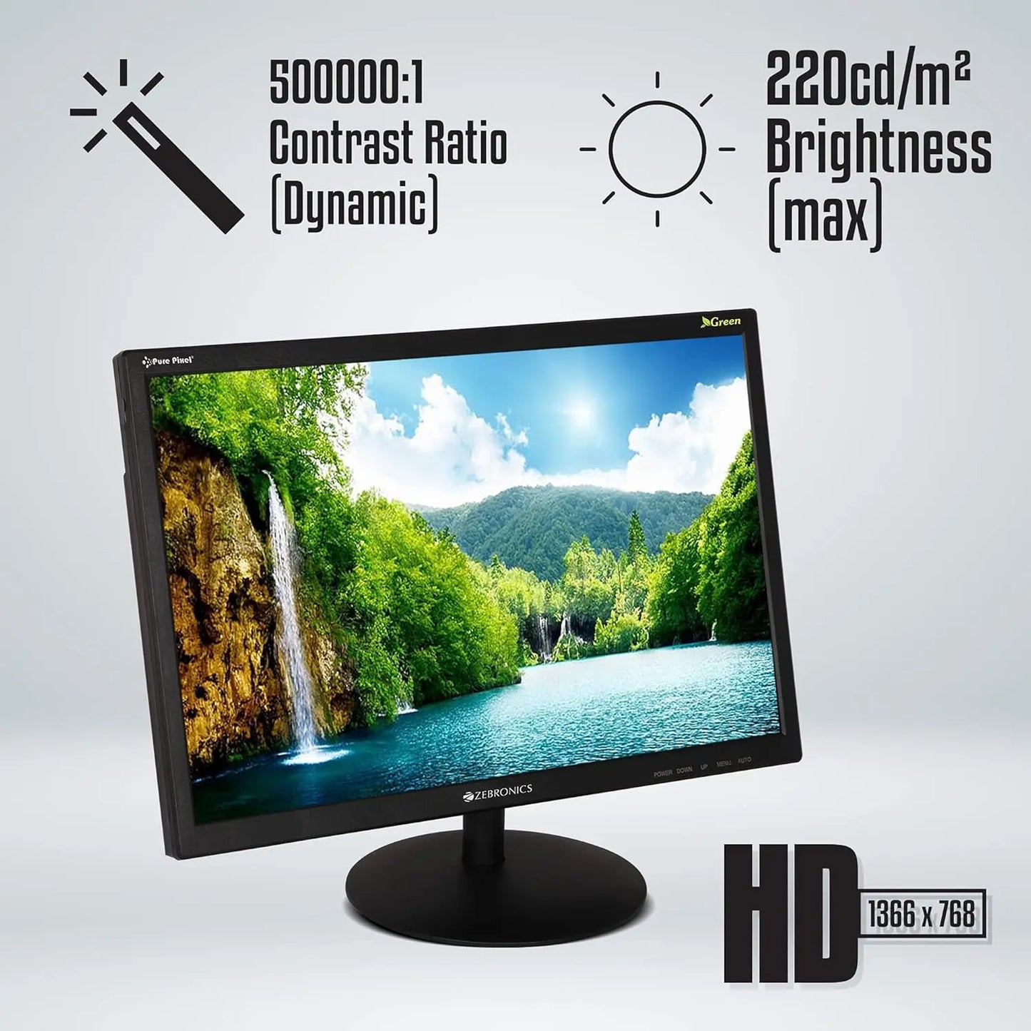 Zebronics Led Monitor 18.5