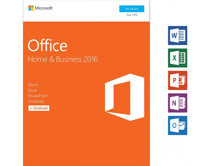 Microsoft Office Home & Business 2016 MOHB2016