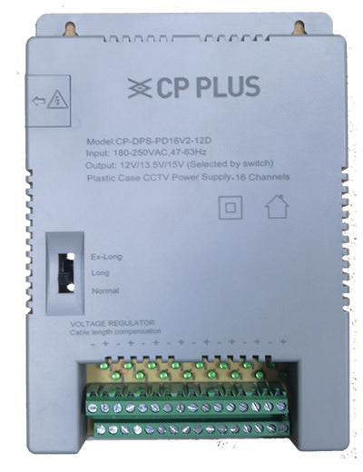 CP Plus CCTV Power Supply Eco 16ch 12v/20a PD16V2