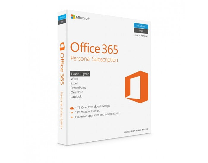 Microsoft Office 365 Personal SUBSCRIPTION 1 YEAR OFFICE 365 PERSONAL